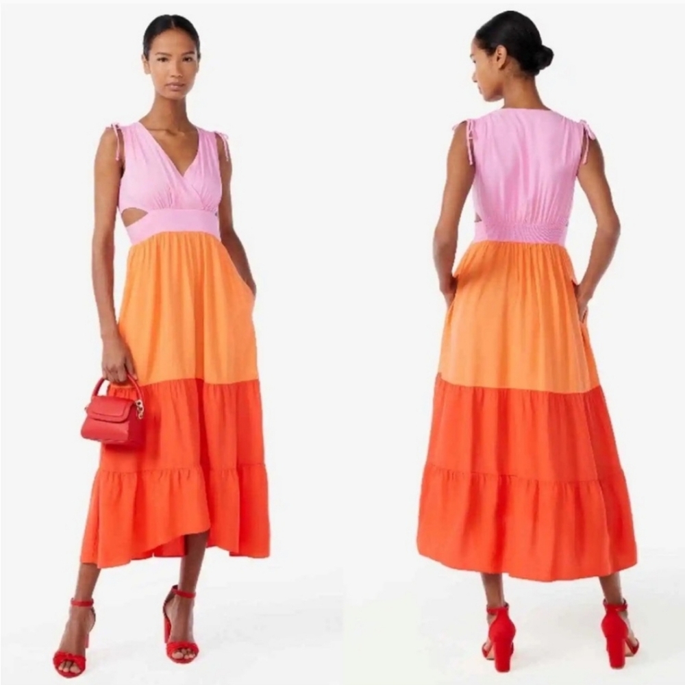 NWT Scoop Sleeveless Summer Maxi Dress. XXXL.